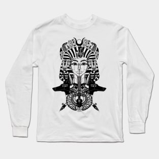 Robotic Tutankhamun Long Sleeve T-Shirt